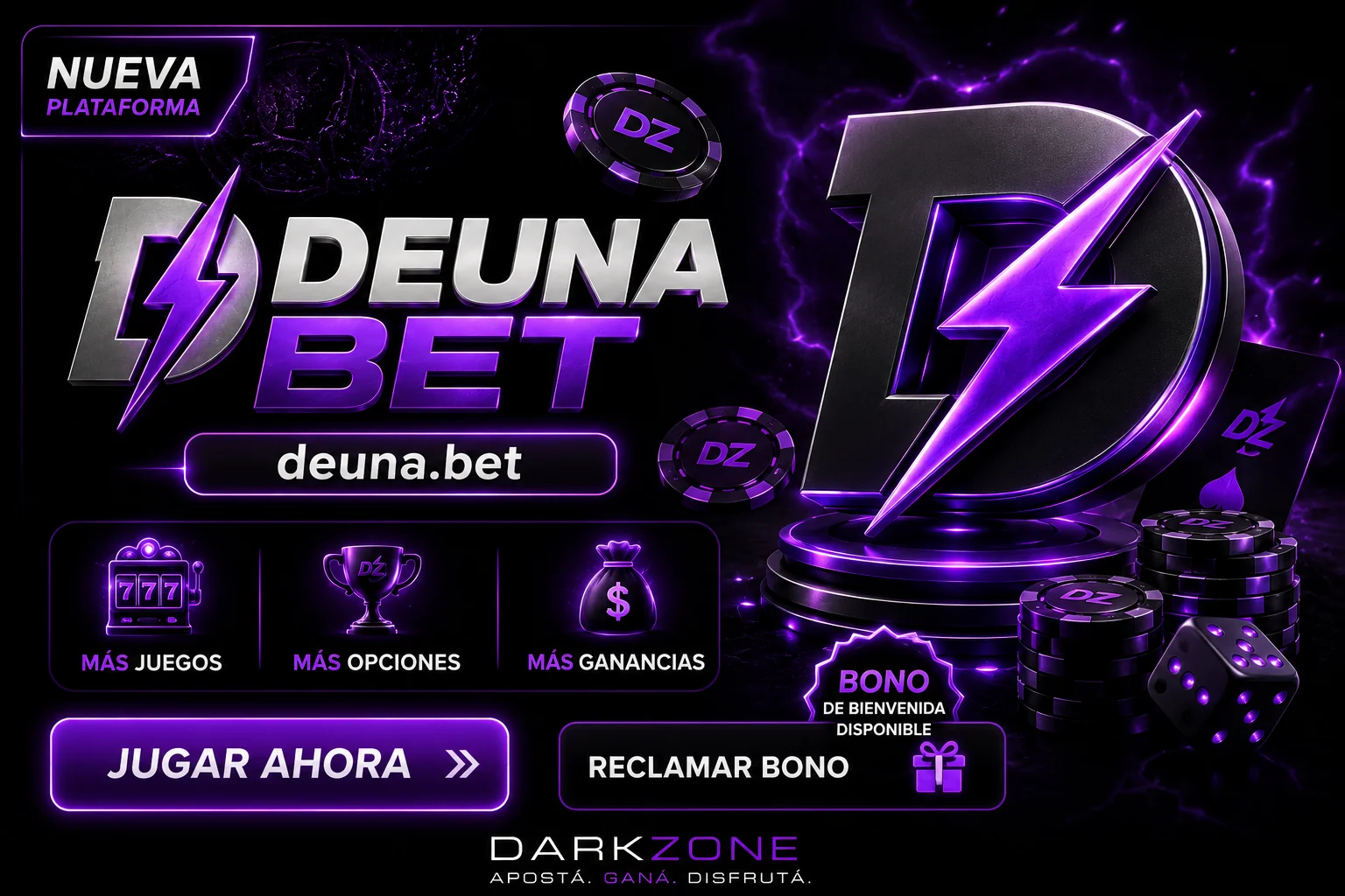 DeUna Bet en DarkZone