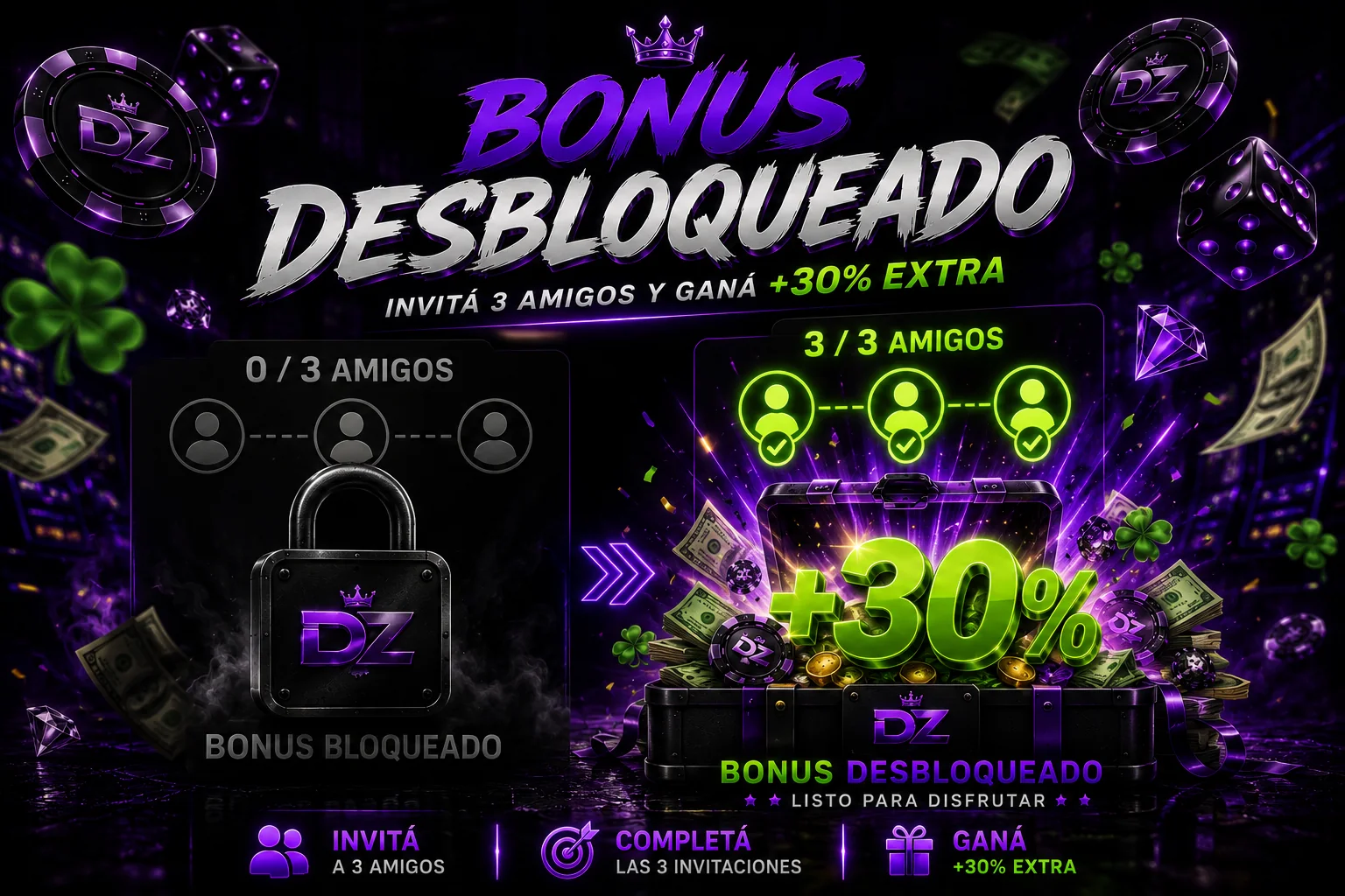 Bonus desbloqueado
