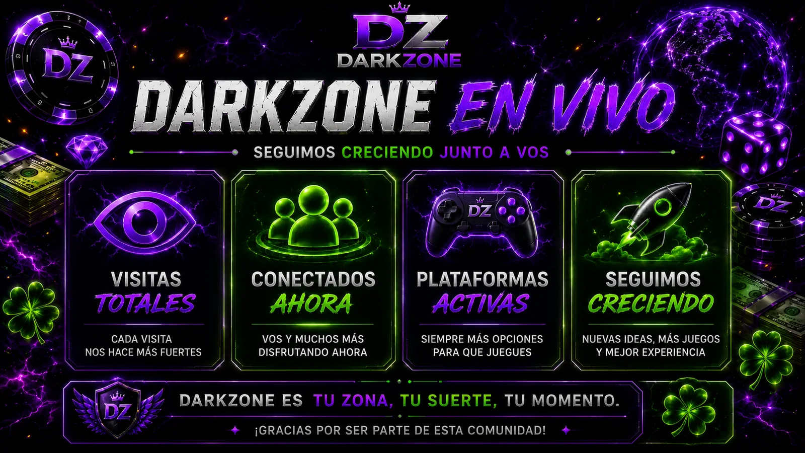 DarkZone en vivo